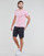 textil Herre T-shirts m. korte ærmer Polo Ralph Lauren T-SHIRT AJUSTE COL ROND EN COTON LOGO PONY PLAYER Pink