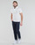 textil Herre Polo-t-shirts m. korte ærmer Polo Ralph Lauren POLO CINTRE SLIM FIT EN COTON STRETCH MESH LOGO PONY PLAYER Hvid