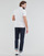 textil Herre Polo-t-shirts m. korte ærmer Polo Ralph Lauren POLO CINTRE SLIM FIT EN COTON STRETCH MESH LOGO PONY PLAYER Hvid