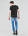 textil Herre T-shirts m. korte ærmer Calvin Klein Jeans YAF Sort