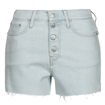 textil Dame Shorts Calvin Klein Jeans HIGH RISE SHORT Blå / Lys