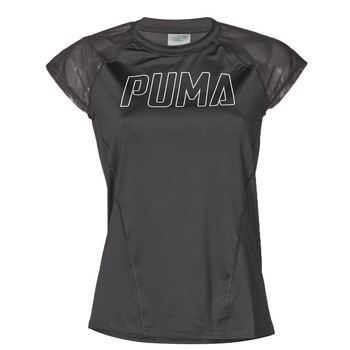 textil Dame T-shirts m. korte ærmer Puma WMN TRAINING TEE F Sort