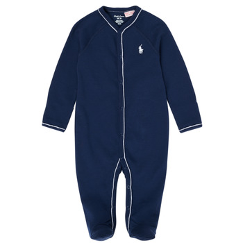 textil Børn Pyjamas / Natskjorte Polo Ralph Lauren LOLLA Marineblå