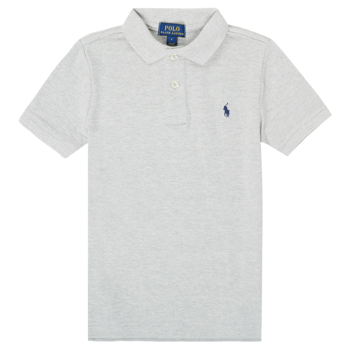 textil Dreng Polo-t-shirts m. korte ærmer Polo Ralph Lauren FRANCHI Grå