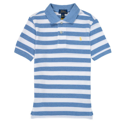textil Dreng Polo-t-shirts m. korte ærmer Polo Ralph Lauren VRILLA Flerfarvet