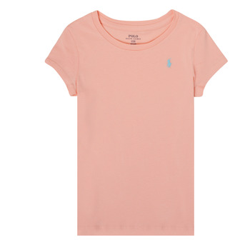textil Pige T-shirts m. korte ærmer Polo Ralph Lauren SIDONIE Pink