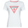 textil Dame T-shirts m. korte ærmer Guess SS CN ORIGINAL TEE Hvid