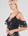 textil Dame Lange kjoler Guess AGATHE DRESS Sort / Flerfarvet