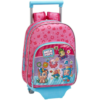 Tasker Børn Rygsække / skoletasker med hjul Mojipops 611977020 Pink