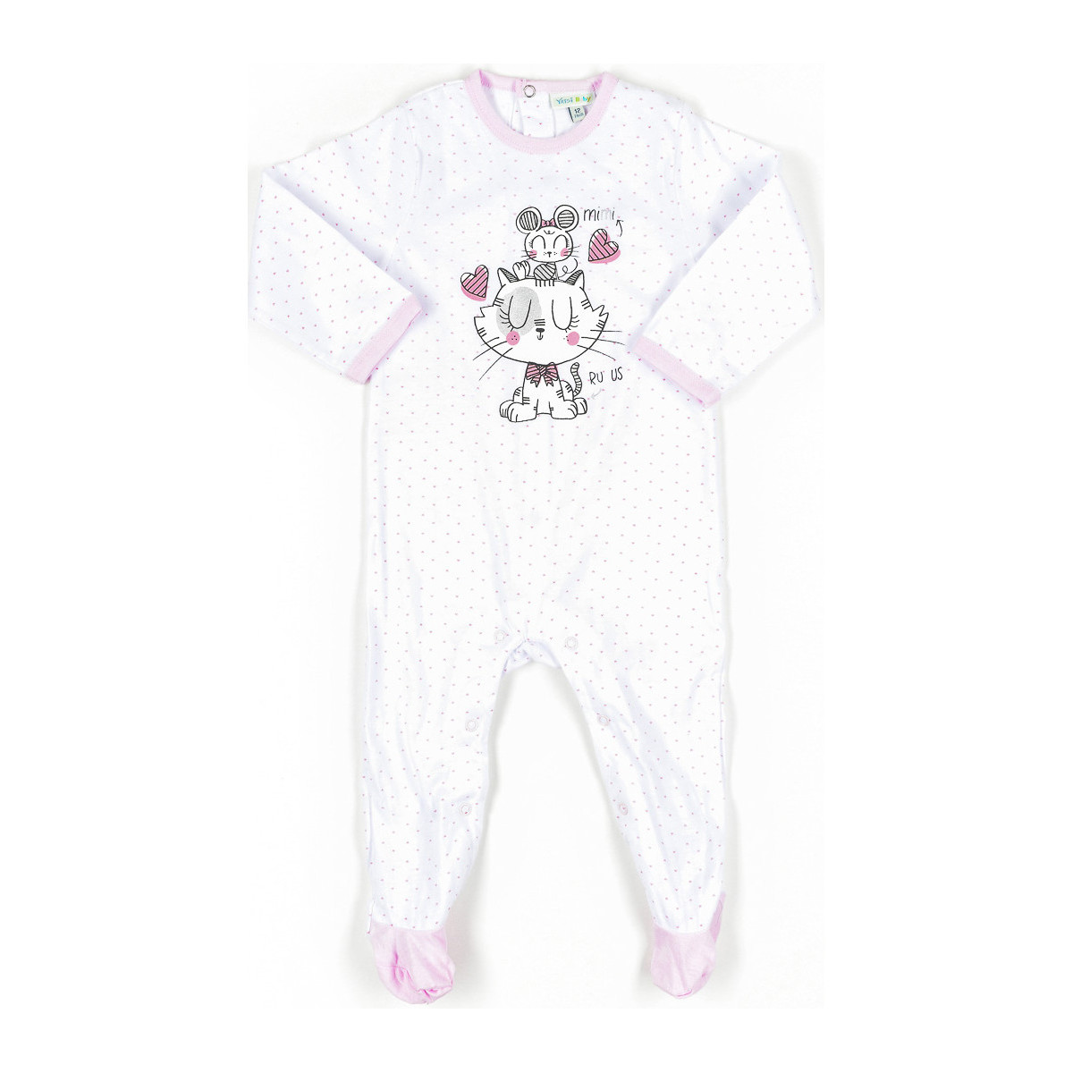 textil Børn Pyjamas / Natskjorte Yatsi 7056-ROSA Flerfarvet
