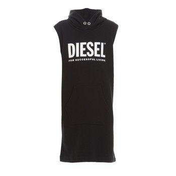 textil Pige Korte kjoler Diesel DILSET Sort