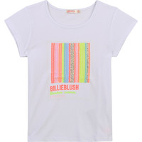 textil Pige T-shirts m. korte ærmer Billieblush U15857-10B Hvid