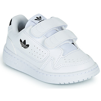 Sko Børn Lave sneakers adidas Originals NY 92 CF I Hvid / Sort