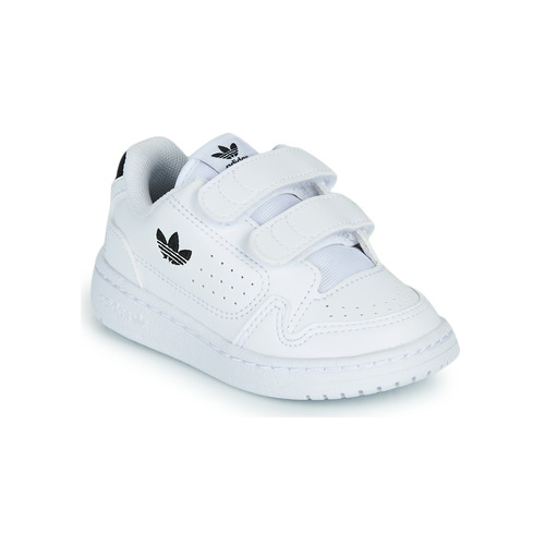 Sko Børn Lave sneakers adidas Originals NY 92 CF I Hvid / Sort