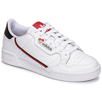 Sko Dame Lave sneakers adidas Originals CONTINENTAL 80 Hvid / Rød