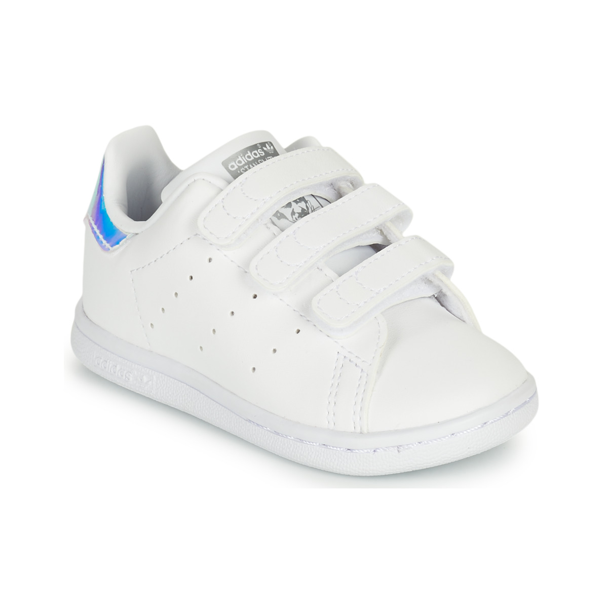 Sko Pige Lave sneakers adidas Originals STAN SMITH CF I SUSTAINABLE Hvid / Iriserende
