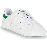Sko Børn Lave sneakers adidas Originals STAN SMITH CRIB SUSTAINABLE Hvid / Grøn