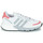 Sko Dame Lave sneakers adidas Originals ZX 1K BOOST W Hvid / Pink