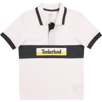 textil Dreng Polo-t-shirts m. korte ærmer Timberland DOTTO Hvid