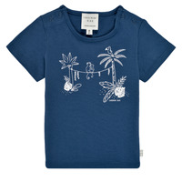 textil Dreng T-shirts m. korte ærmer Carrément Beau Y95274-827 Marineblå