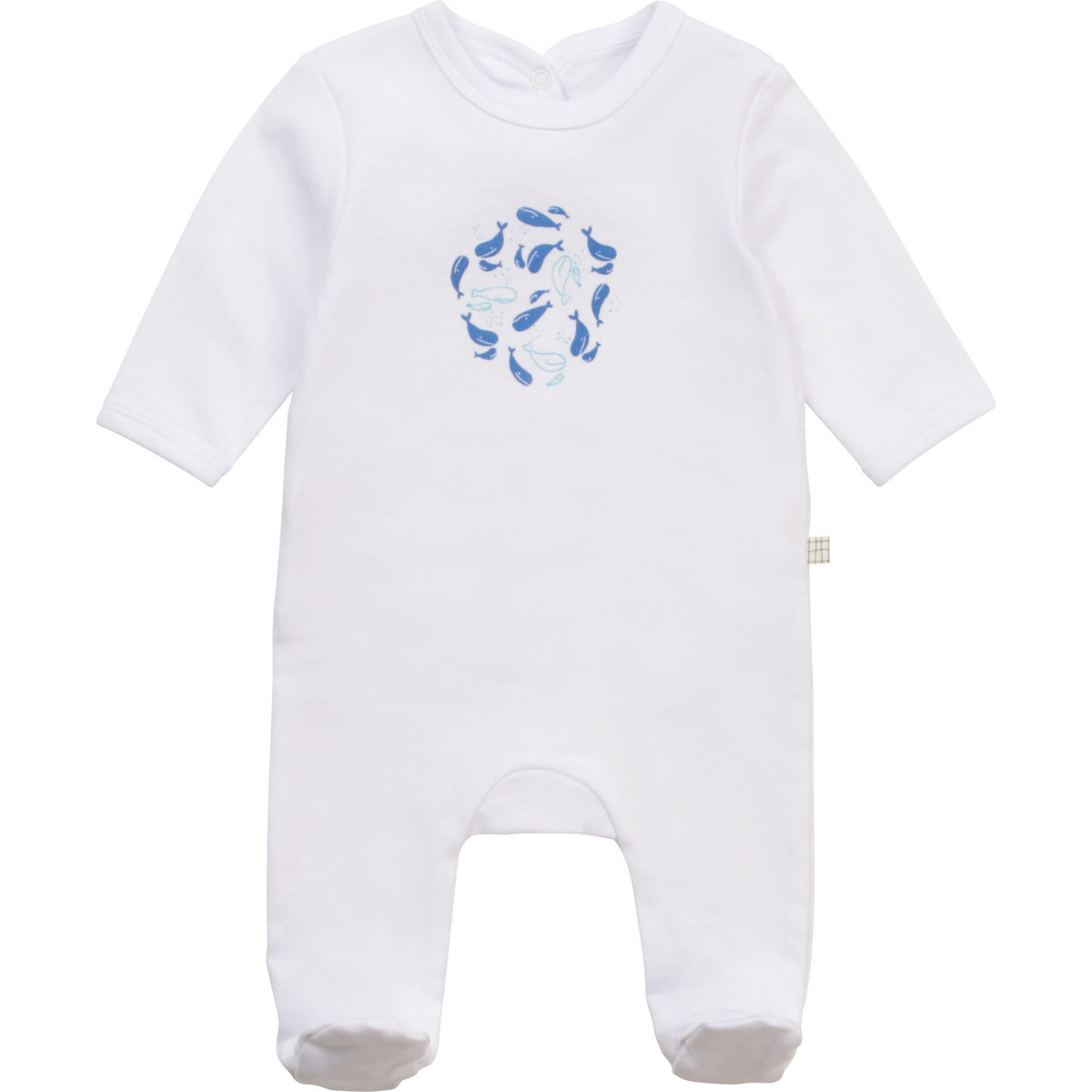 textil Dreng Pyjamas / Natskjorte Carrément Beau Y97141-10B Hvid