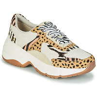 Sko Dame Lave sneakers Gioseppo FORMIA Hvid / Leopard