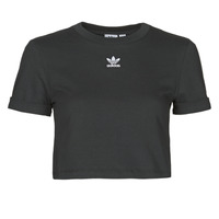 textil Dame T-shirts m. korte ærmer adidas Originals CROP TOP Sort