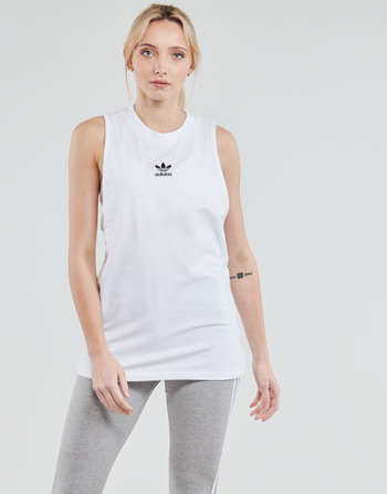 textil Dame Toppe / T-shirts uden ærmer adidas Originals TANK Hvid