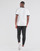 textil Herre T-shirts m. korte ærmer adidas Originals 3-STRIPES TEE Hvid
