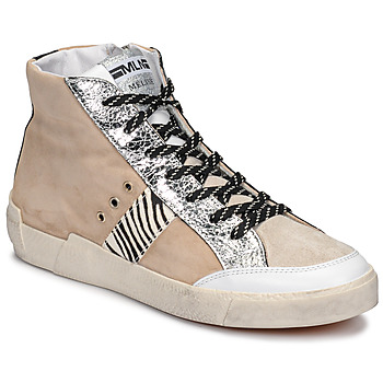 Sko Dame Lave sneakers Meline NK1384 Beige / Zebra