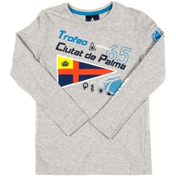 textil Børn T-shirts & poloer Gaastra 44744041-H73 Grå