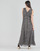 textil Dame Lange kjoler Ikks BS30265-02 Sort