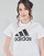textil Dame T-shirts m. korte ærmer Adidas Sportswear W BL T Hvid