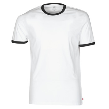 textil Herre T-shirts m. korte ærmer Levi's SS RINGER TEE Hvid