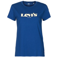 textil Dame T-shirts m. korte ærmer Levi's THE PERFECT TEE Blå