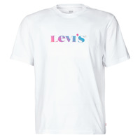 textil Herre T-shirts m. korte ærmer Levi's SS RELAXED FIT TEE Hvid