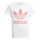 textil Børn T-shirts m. korte ærmer adidas Originals HOULILA Hvid