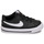 Sko Børn Lave sneakers Nike NIKE COURT LEGACY Sort / Hvid