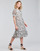 textil Dame Lange kjoler Vero Moda VMKATHRINE Hvid / Sort