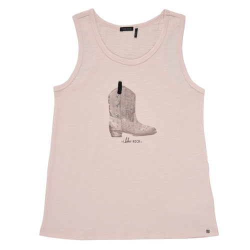 textil Pige Toppe / T-shirts uden ærmer Ikks XS10302-31-C Pink