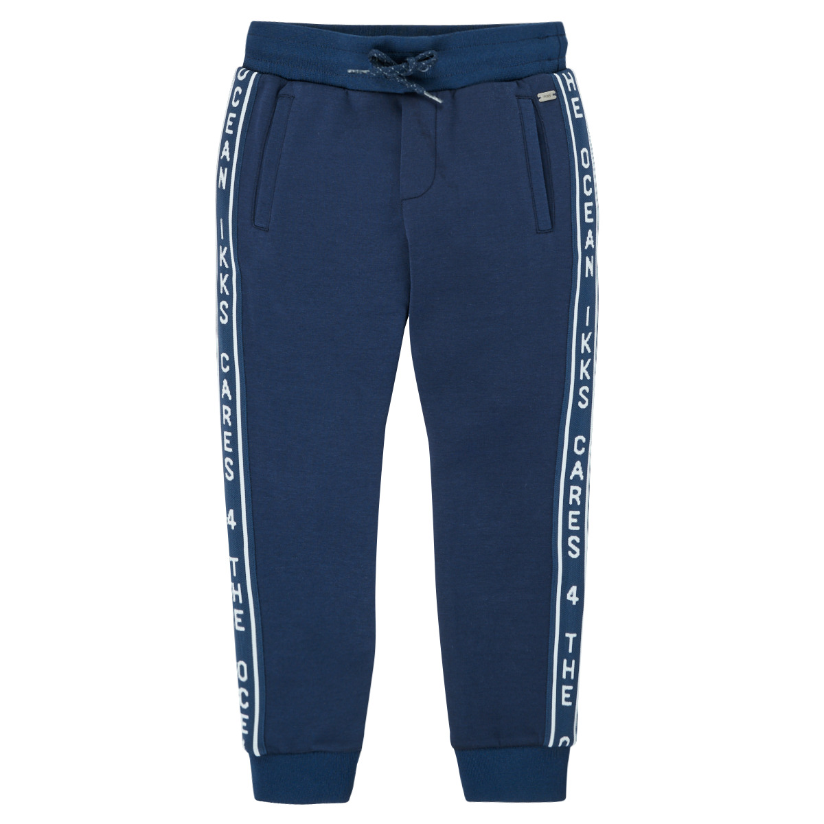 textil Dreng Træningsbukser Ikks XS23003-48-C Marineblå