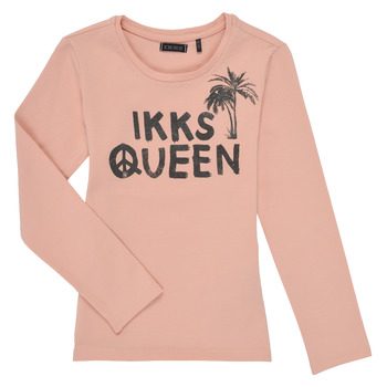 textil Pige Langærmede T-shirts Ikks XS10092-32-J Pink