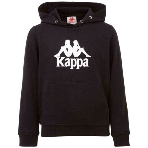 textil Dreng Sweatshirts Kappa Taino Kids Hoodie Sort