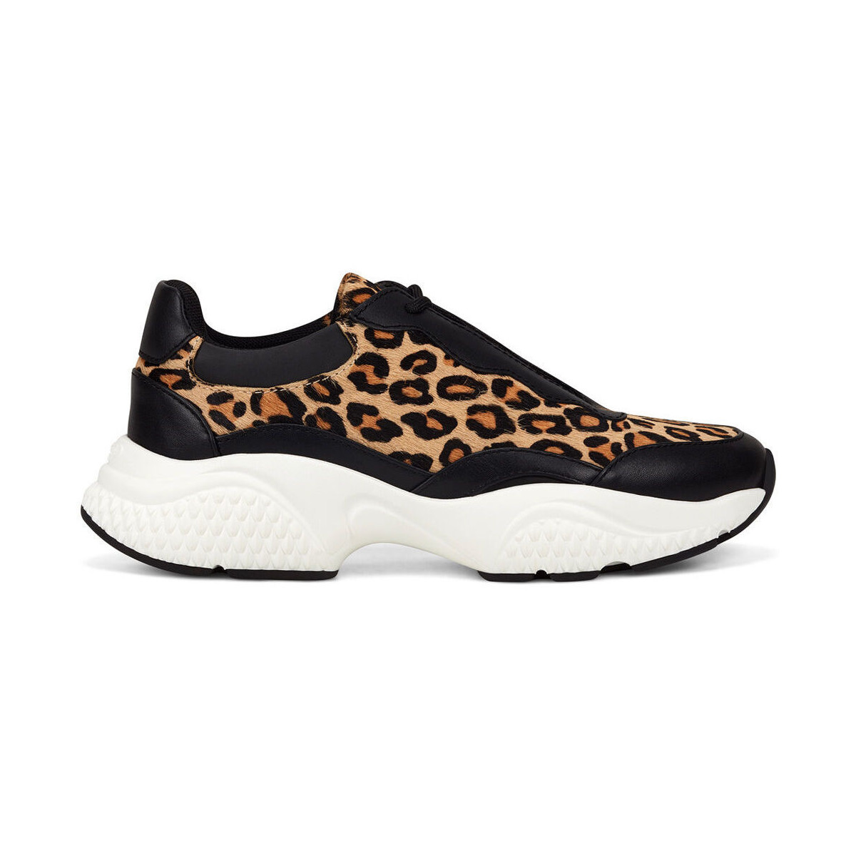 Sko Dame Sneakers Ed Hardy Insert runner-wild black/leopard Sort