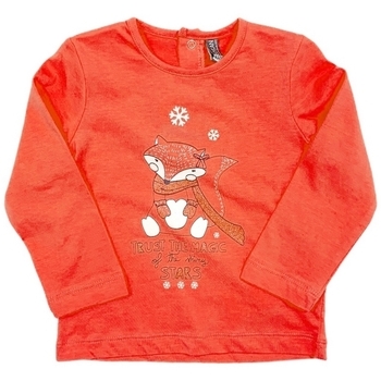 textil Børn Langærmede T-shirts Losan 028-1200AL Orange