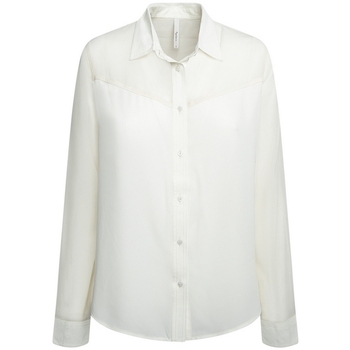 textil Dame Skjorter / Skjortebluser Pepe jeans PL303835 Hvid