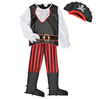 textil Dreng Forklædninger Fun Costumes COSTUME ENFANT PIRATE TOM Flerfarvet