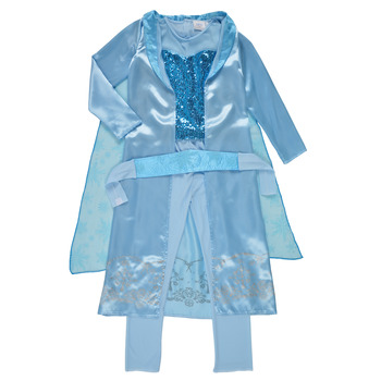 textil Pige Forklædninger Fun Costumes COSTUME ENFANT PRINCESSE DES NEIGES Flerfarvet