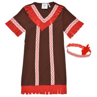 textil Pige Forklædninger Fun Costumes COSTUME ENFANT INDIENNE FOX KITTEN Flerfarvet