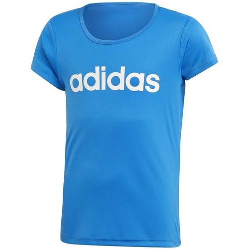 textil Dreng T-shirts m. korte ærmer adidas Originals Youth Cardio Blå